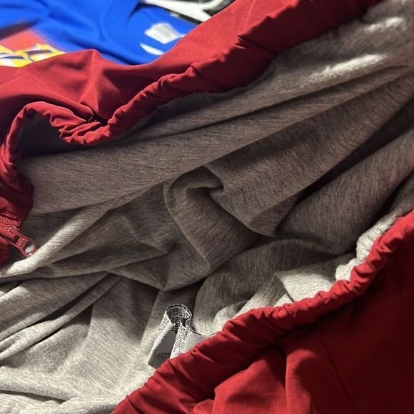 🔥🏈 Vintage OKLAHOMA OU SOONERS Polyester Embroidered Pullover Jacket - XL -EUC - Picture 12 of 15